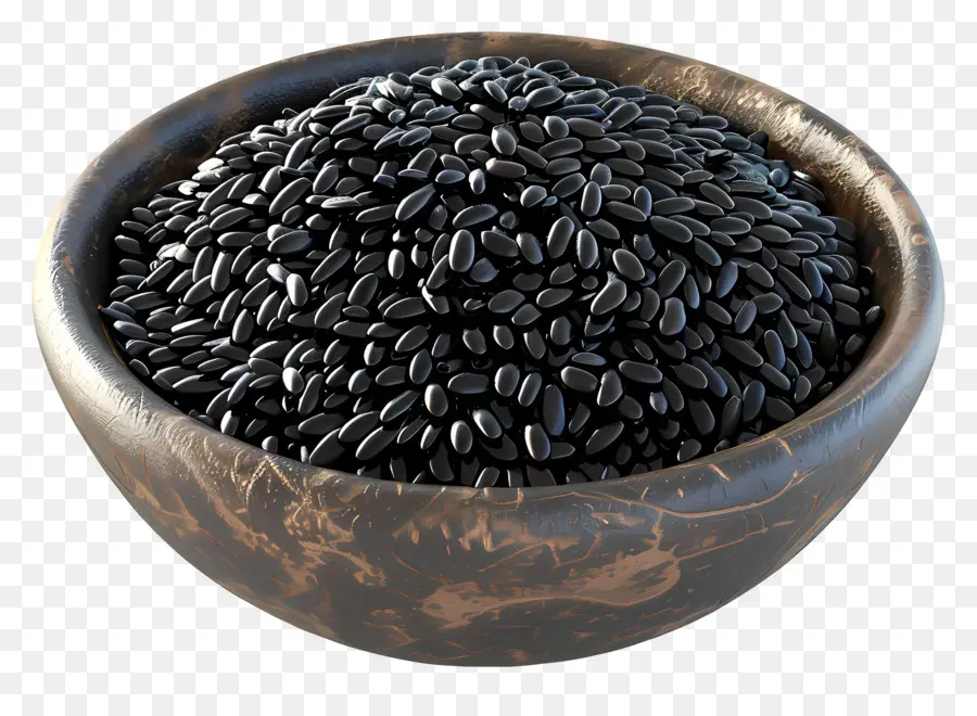 Arroz Negro，Semillas Negras PNG