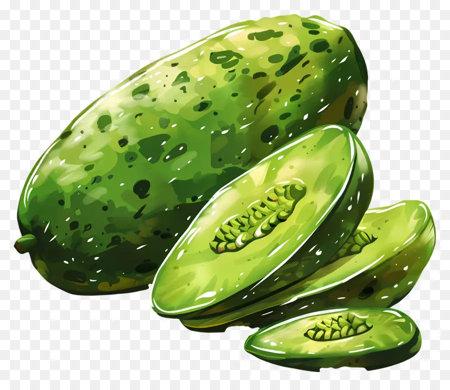 Pickle De Mango Verde，La Sandía PNG