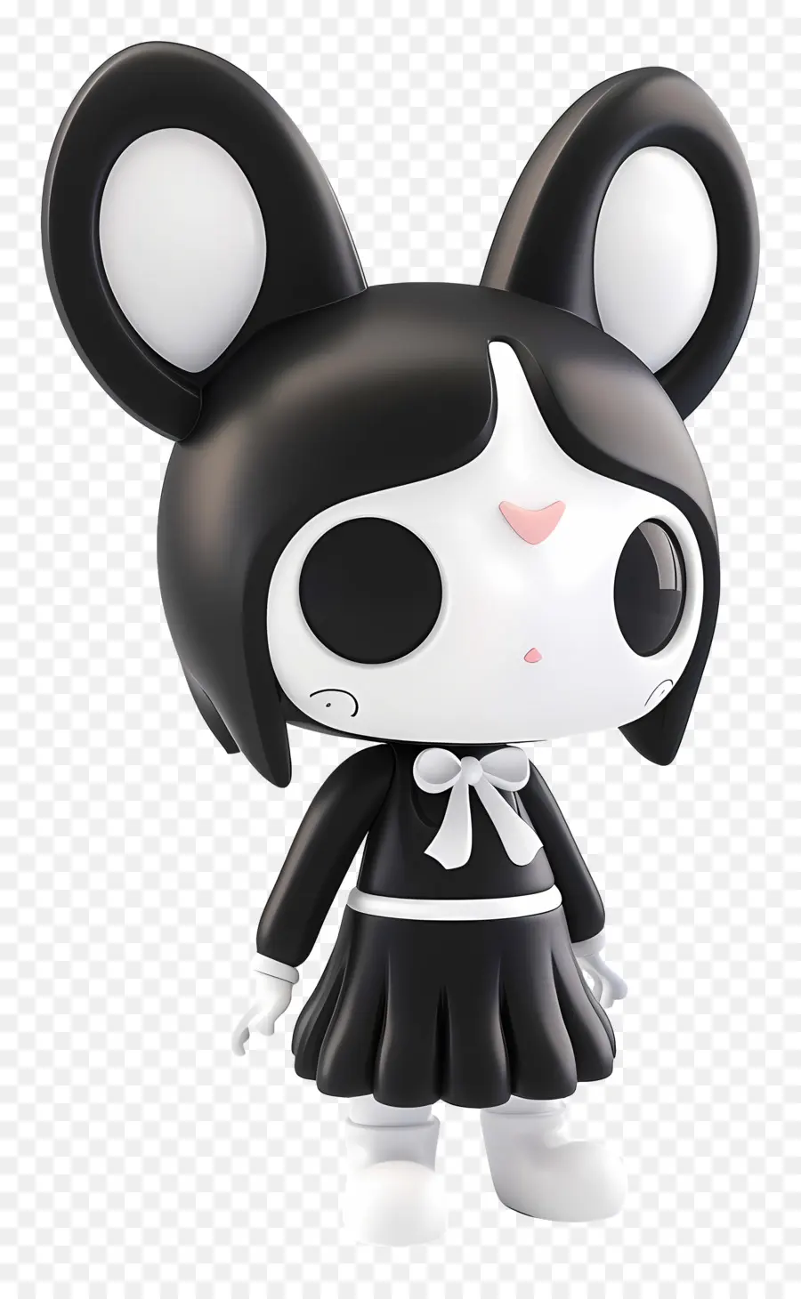 Figura De Kuromi，Personaje De Dibujos Animados PNG