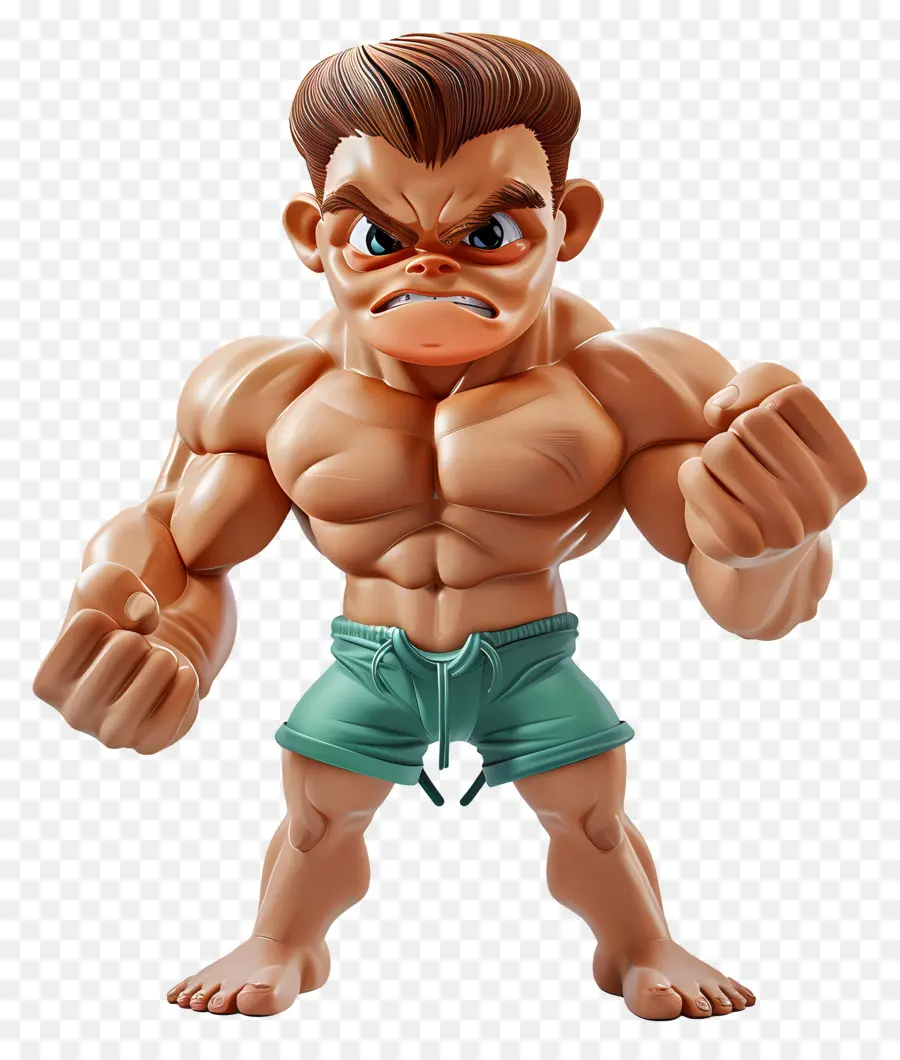 Figura De La Cuchilla，Hombre Musculoso PNG