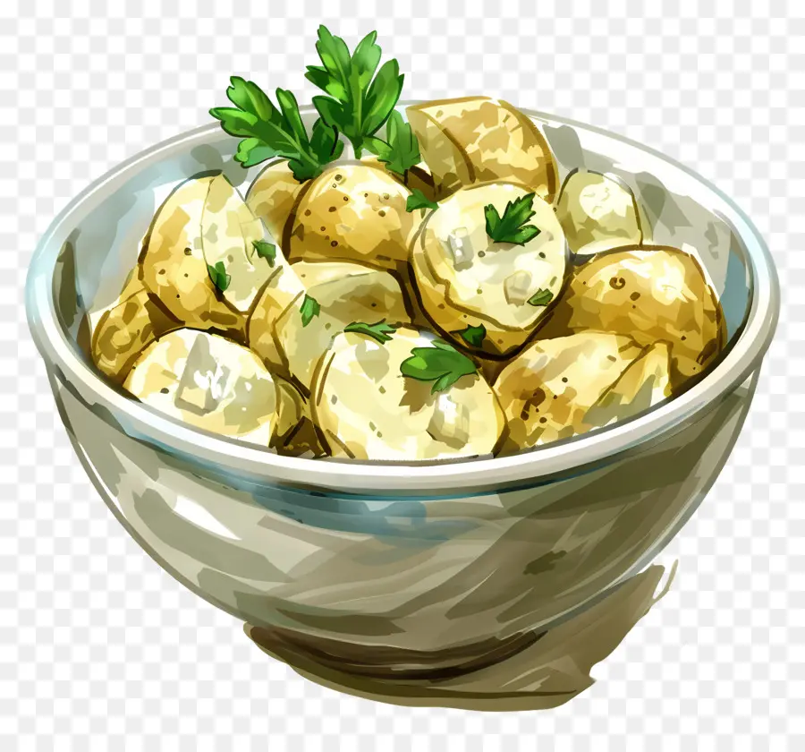 Ensalada De Patata，Patata PNG