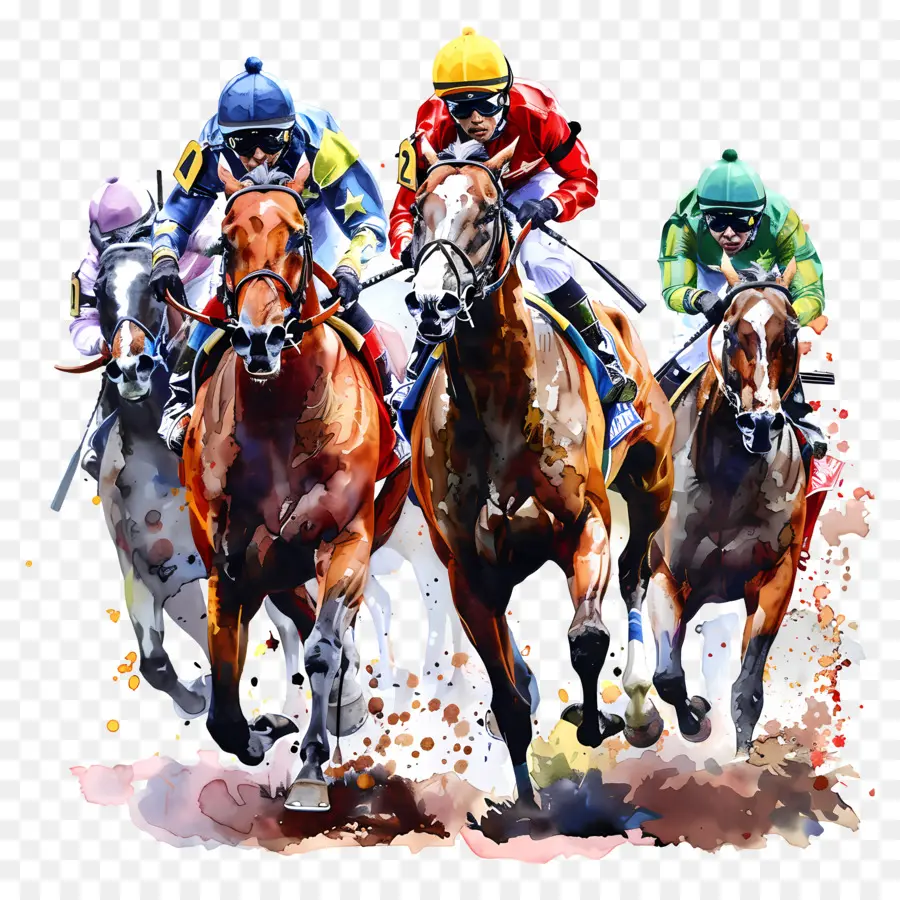 Derby De Kentucky，Las Carreras De Caballos PNG