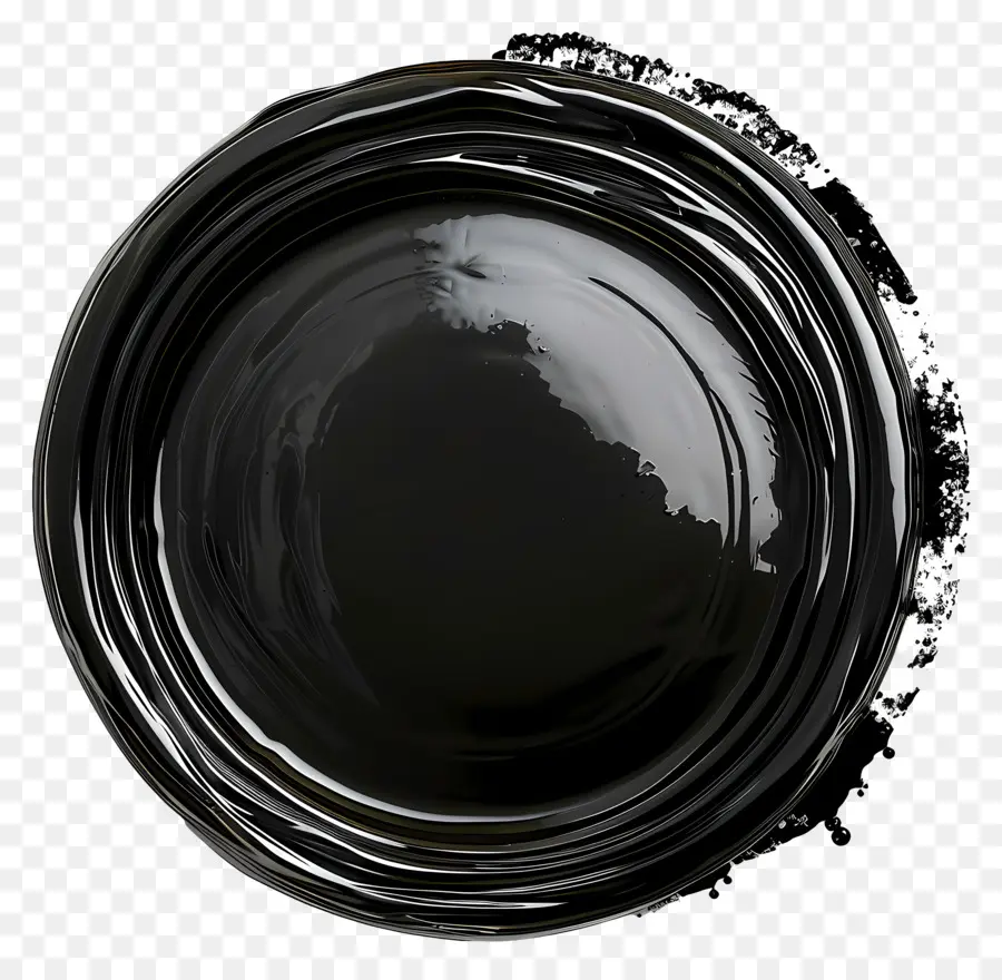 Círculo Negro，Negro Bowl PNG