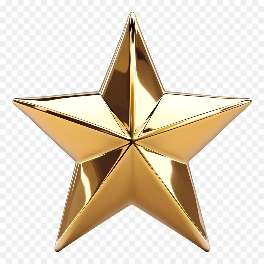 Estrella De Oro，Black Background PNG