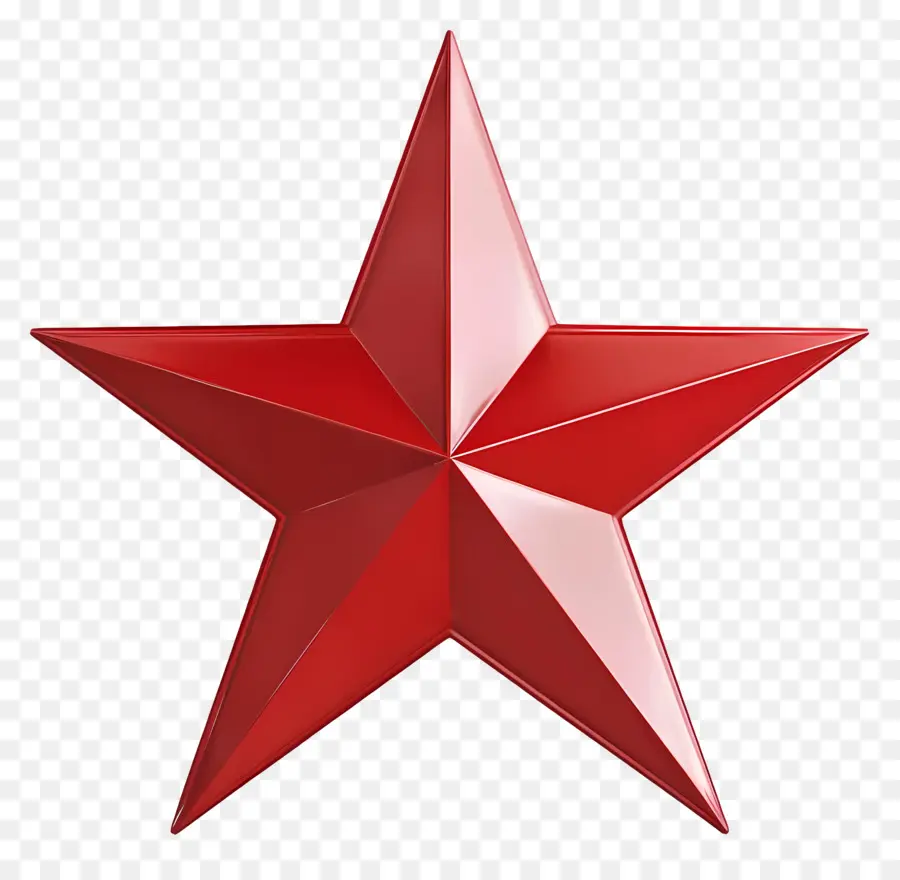 Estrella Roja，Estrella De Metal PNG