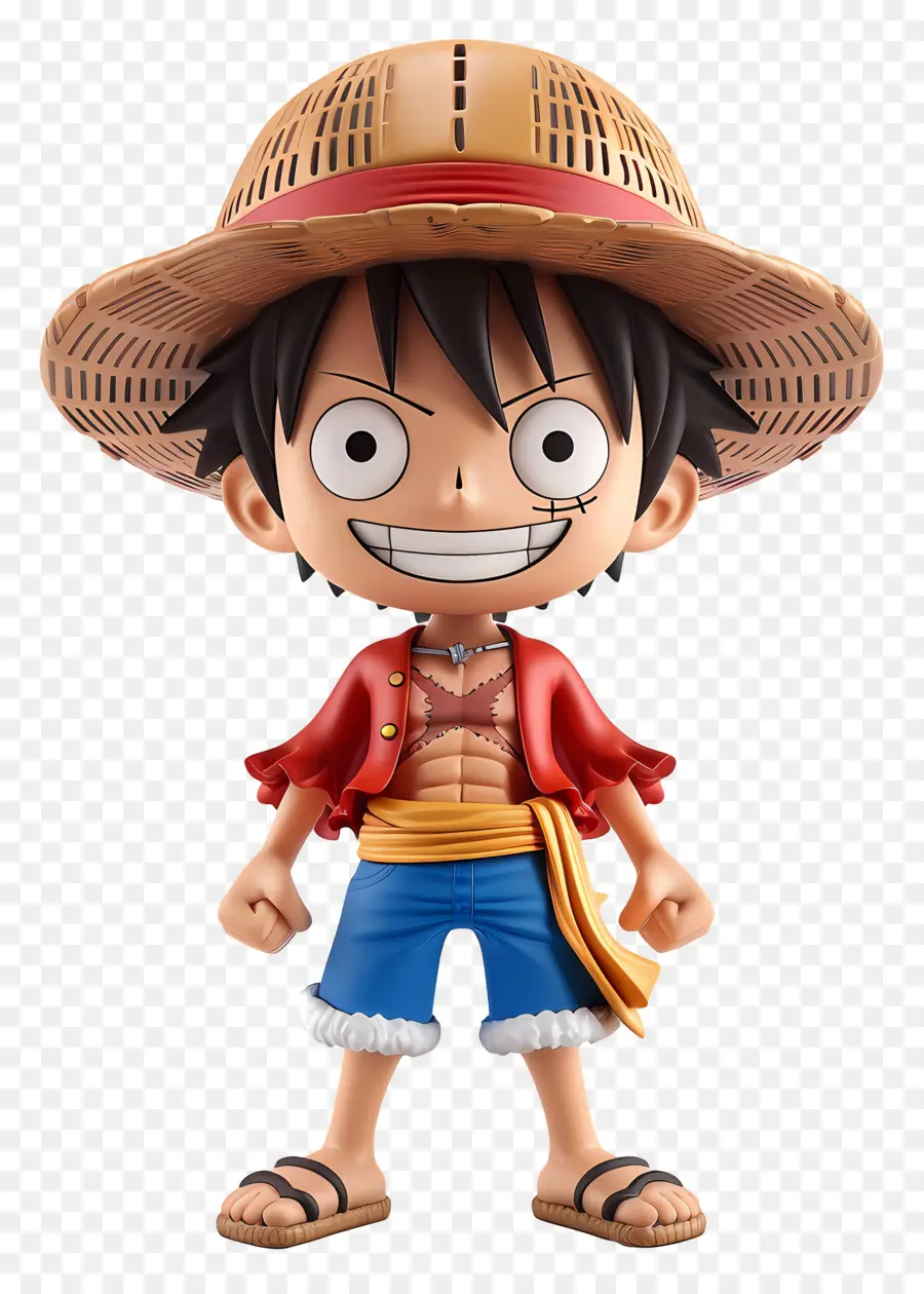 Figura De Acción Luffy，Chico Joven PNG