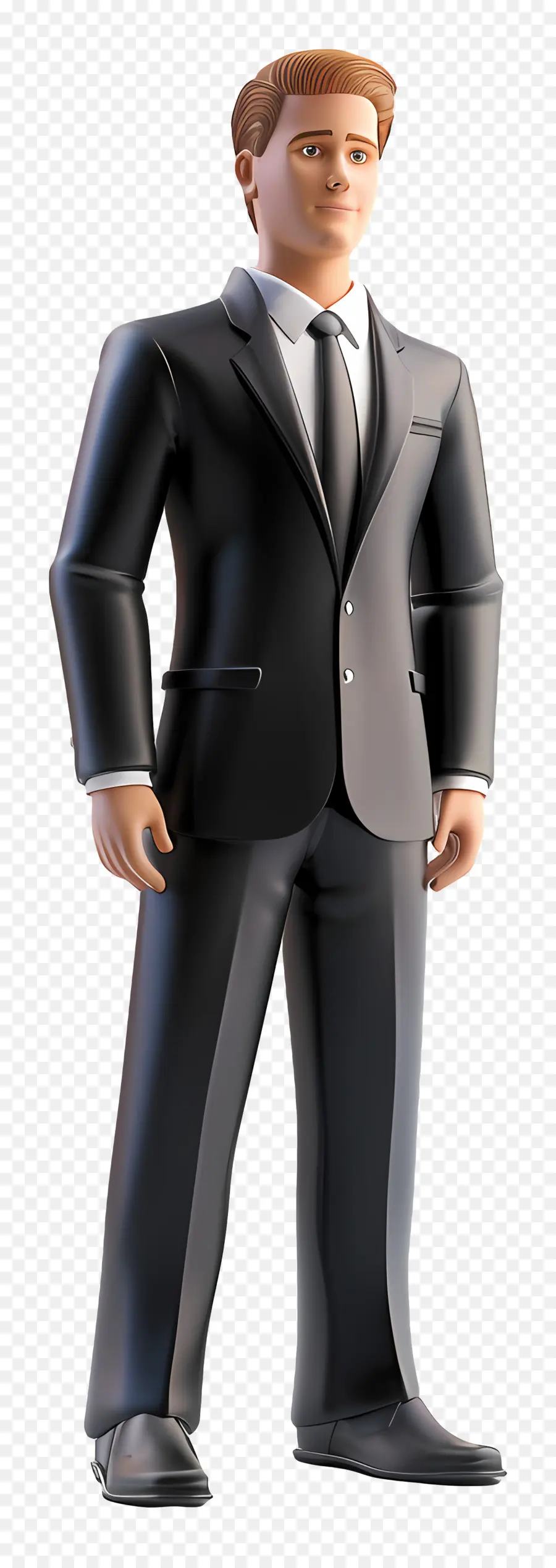 Hombre De Negocios，Render 3d PNG