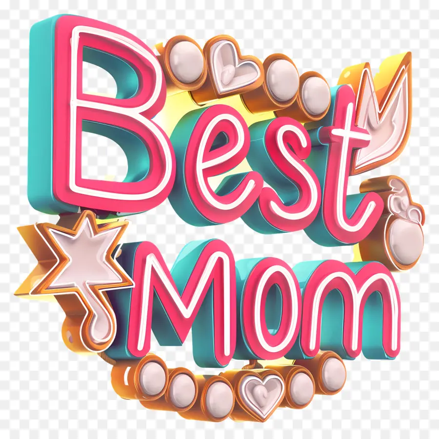 Mejor Mamá，Firmar PNG