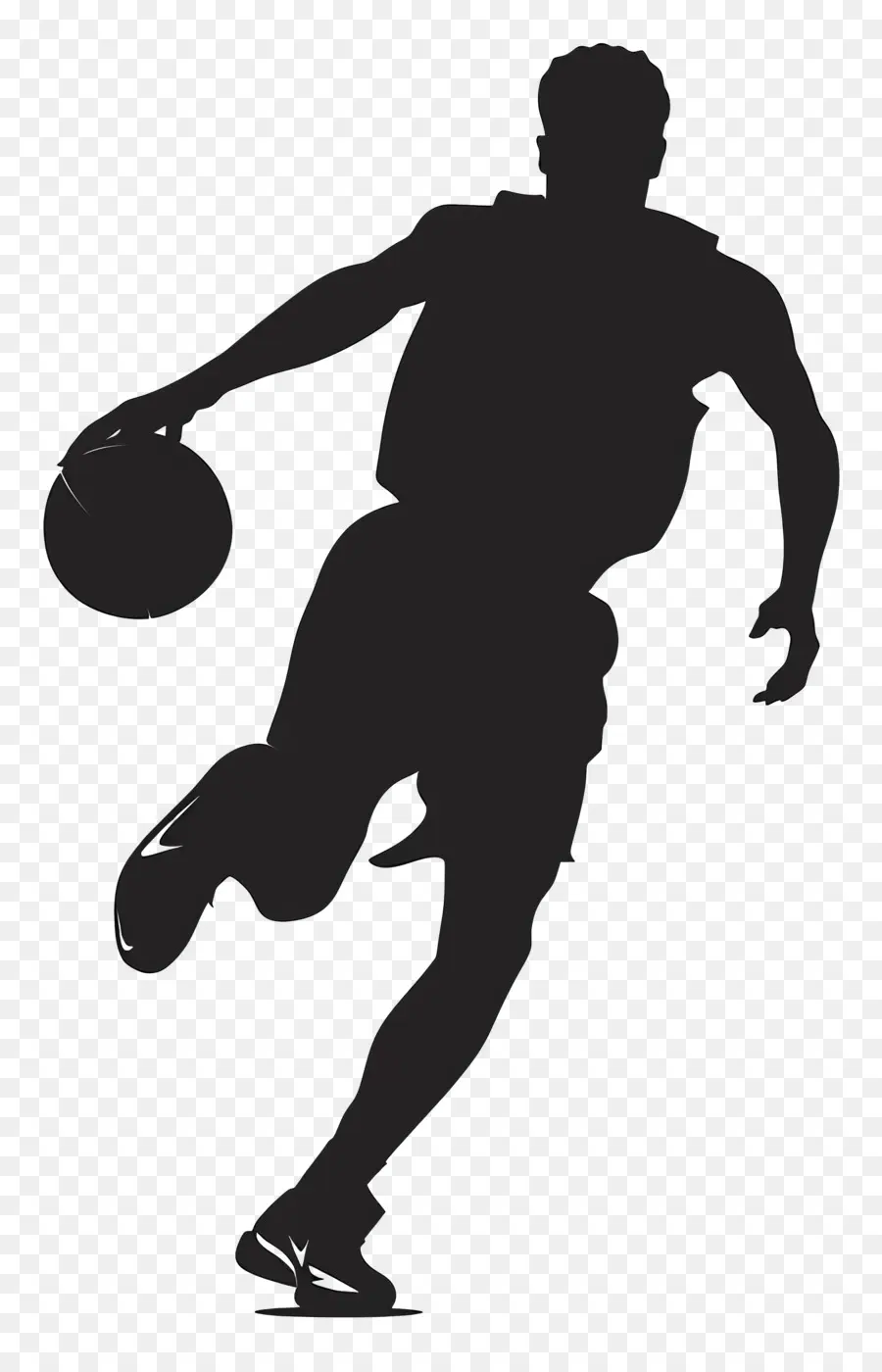 Silueta De Baloncesto，Baloncesto PNG