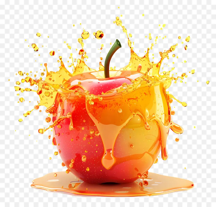 Apple Splash，La Fruta PNG