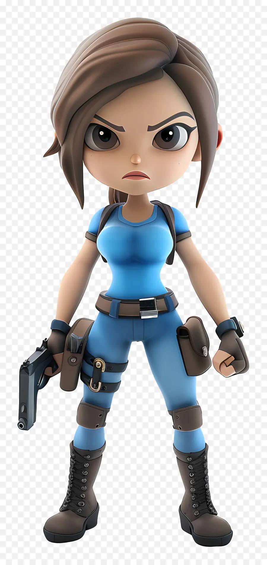 Figura De Jill Valentine，Héroe De Acción Femenina PNG