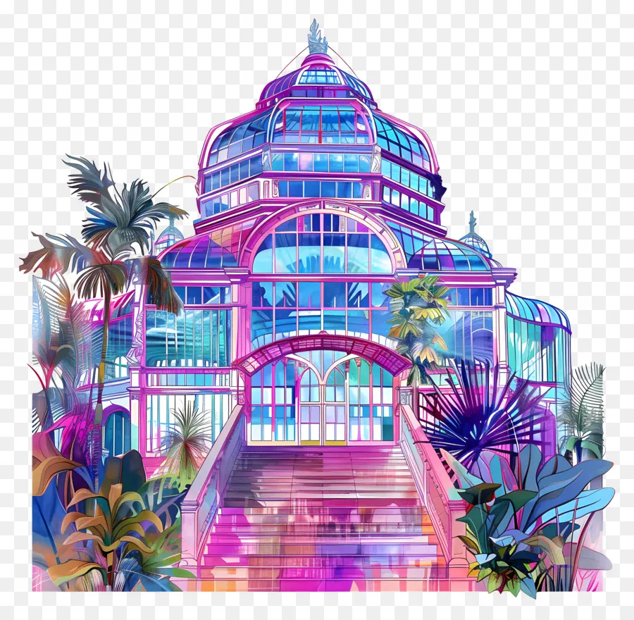 Palacio De Cristal，Casa De Cristal PNG