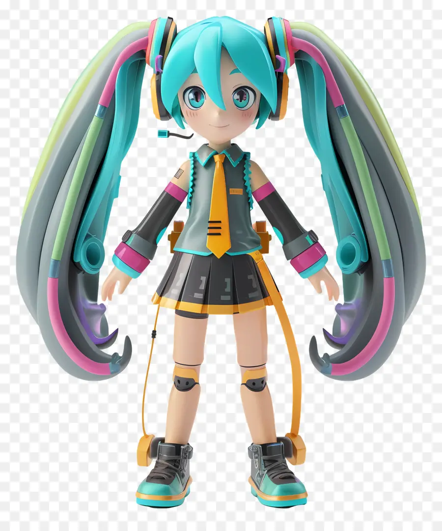 Mikphigre，Hatsune Miku PNG