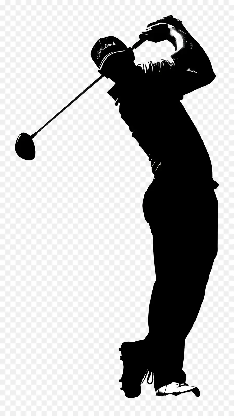 Silueta De Golf Hombre，Golf PNG