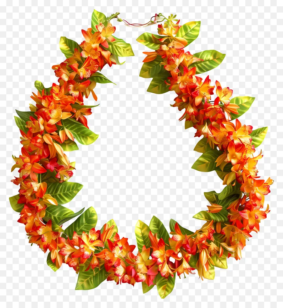 Garland Genda Fool，Collar De Flores De Hibisco PNG