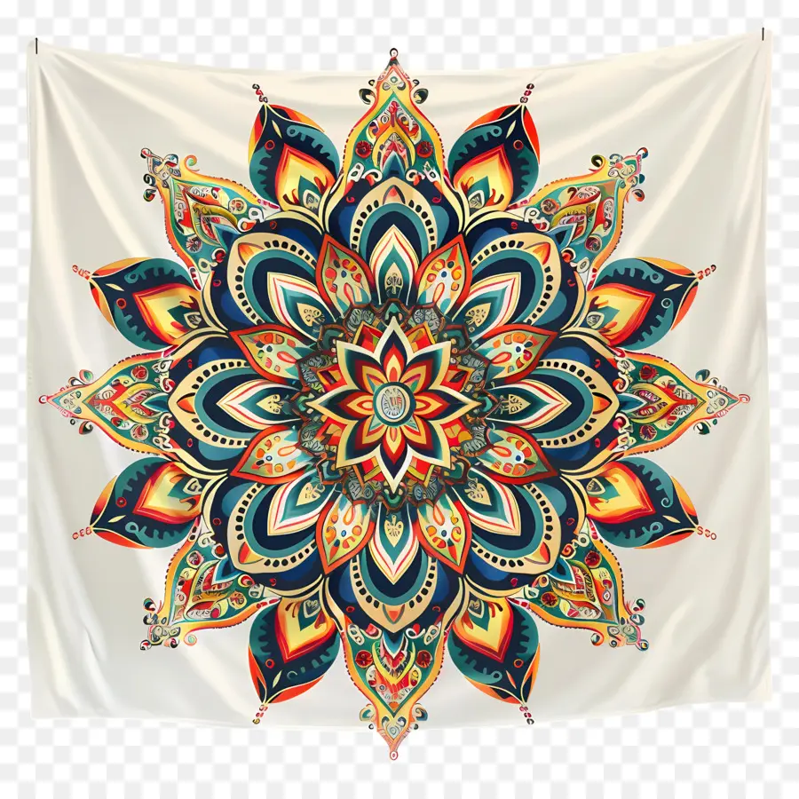 Tapiz De Mandala，Tapicería PNG