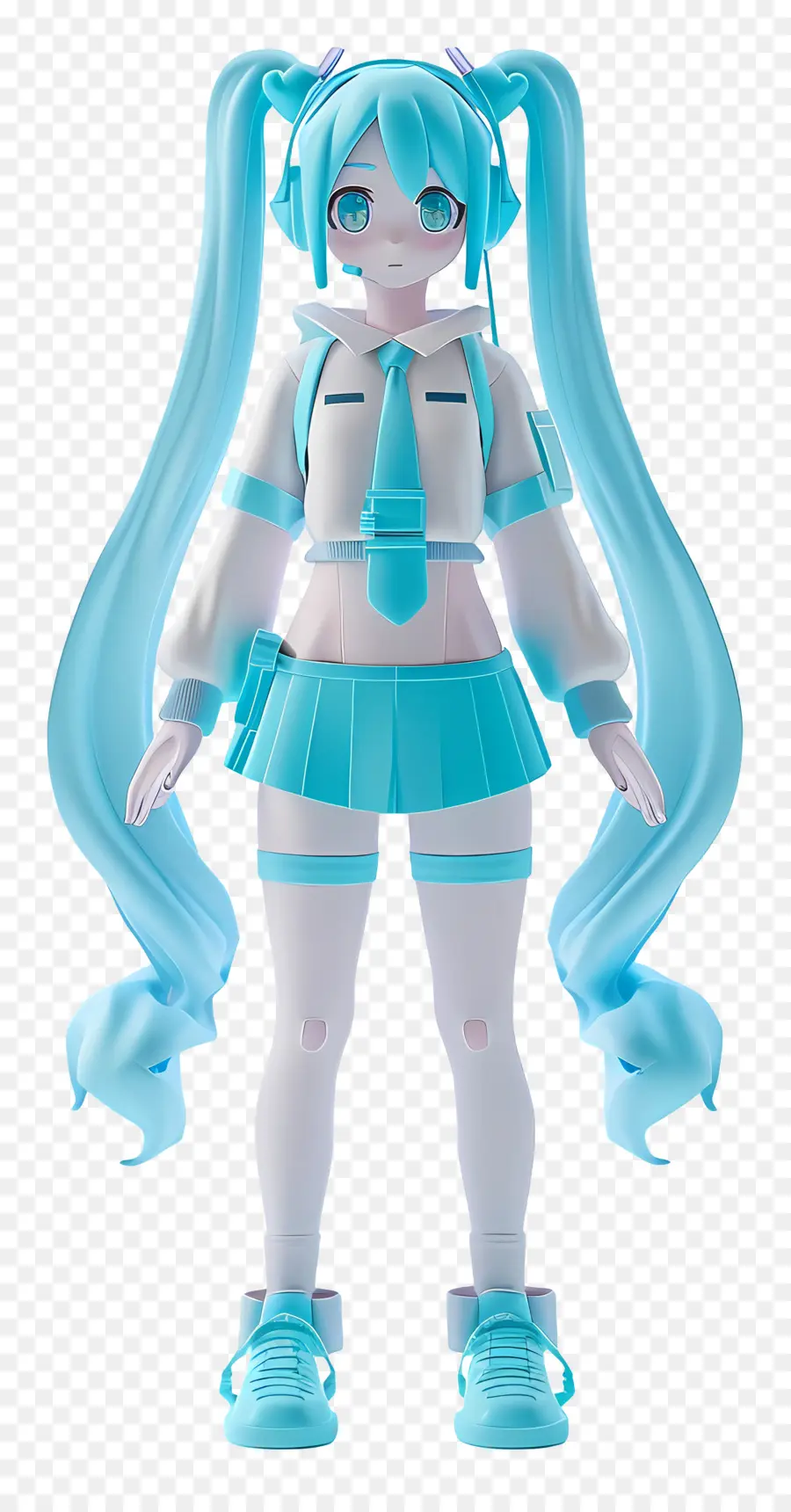 Figura De Miku，Figura De Anime PNG