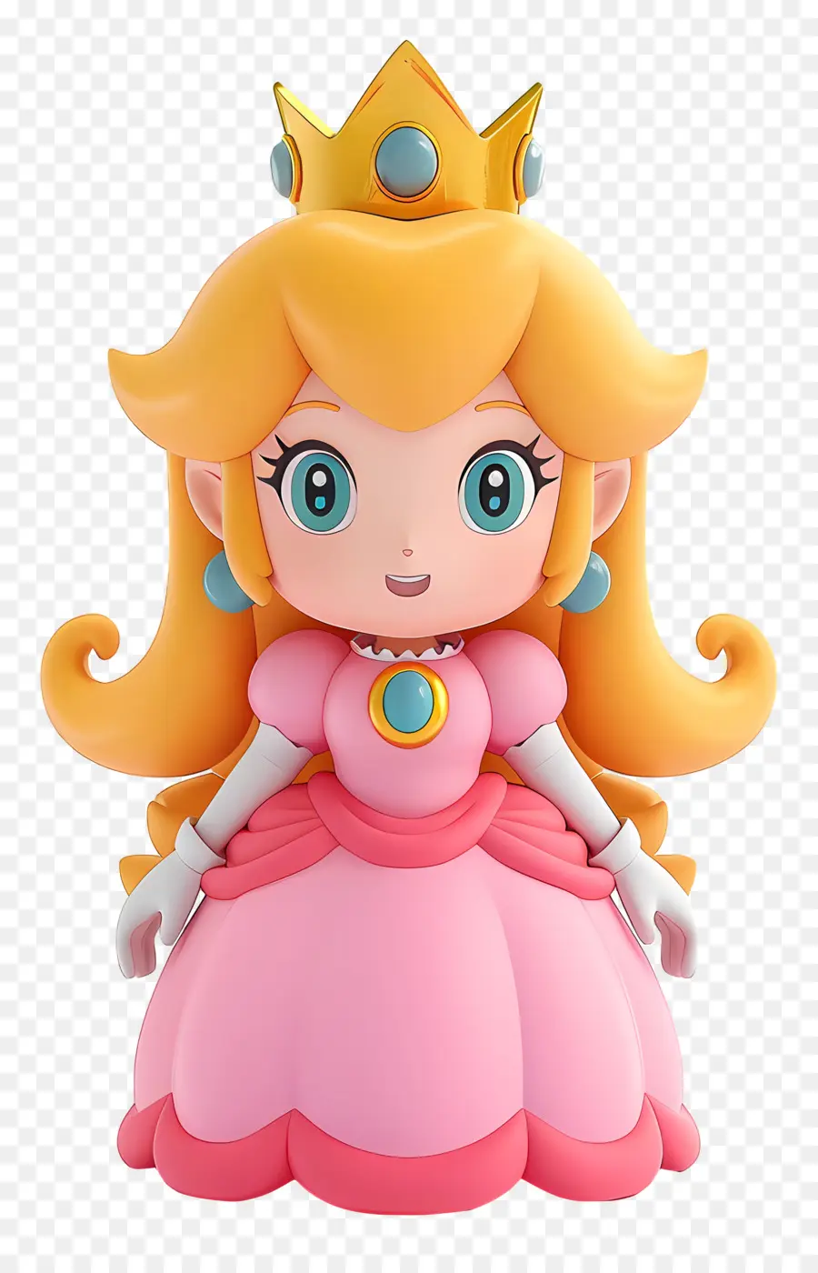 La Princesa Peach，Descripción De La Persona PNG