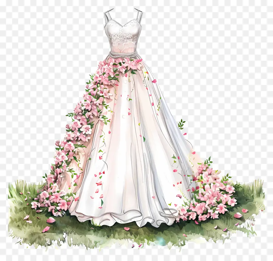 Vestido De Novia De Aline，Vestido De Novia PNG