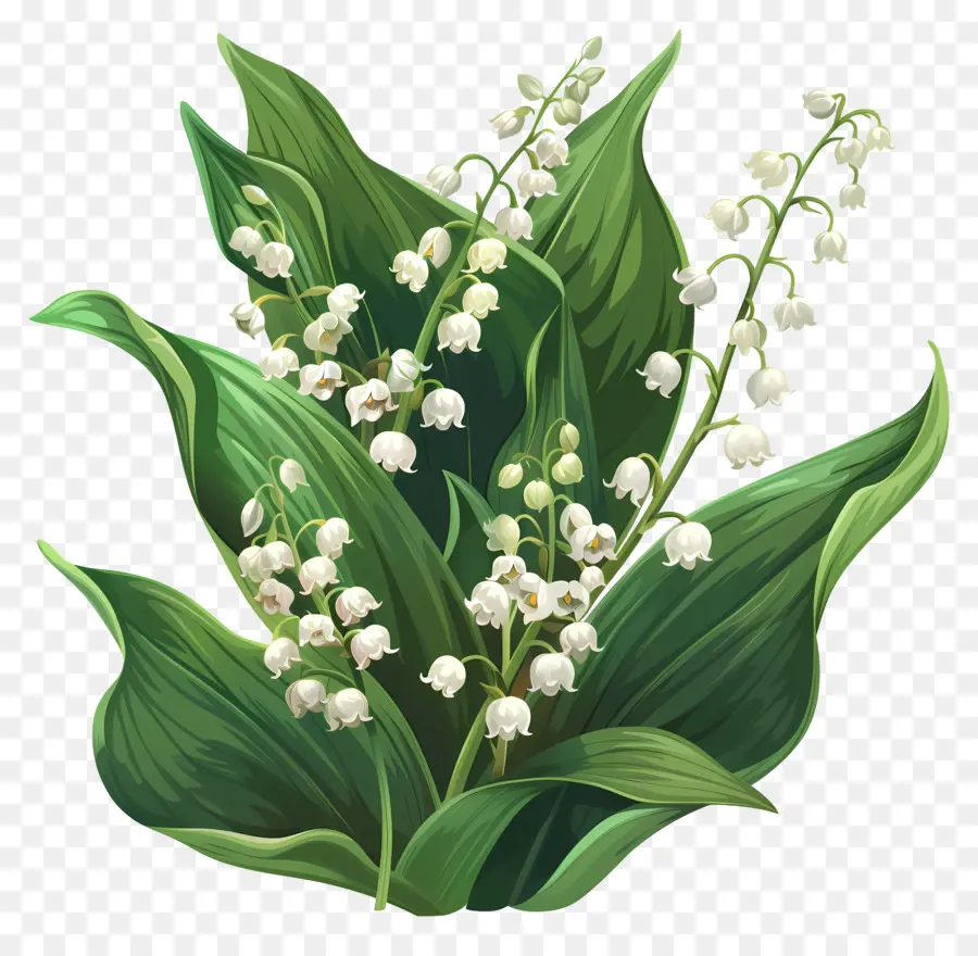 Lirio De Los Valles，Flor PNG