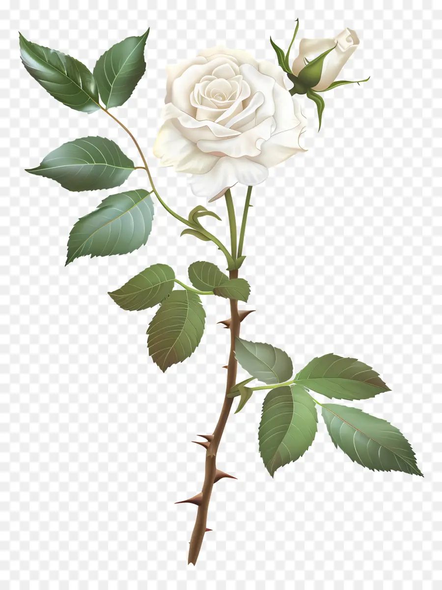 Rosa Blanca，Rosas Blancas PNG