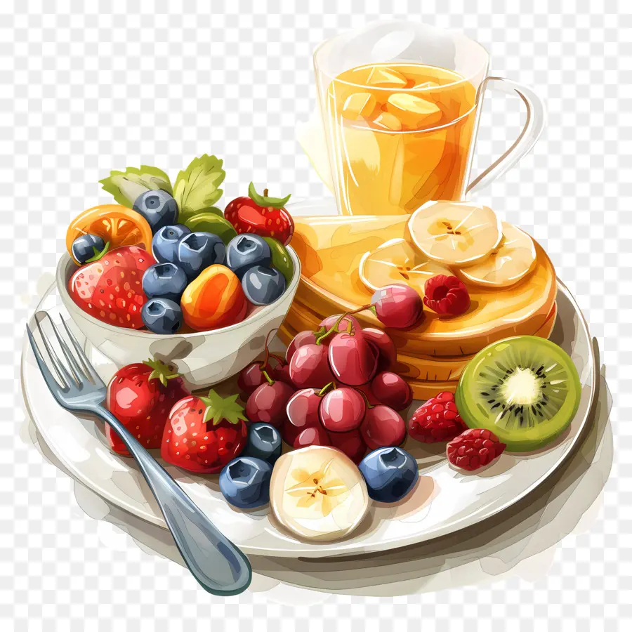 Desayuno Saludable，El Desayuno PNG