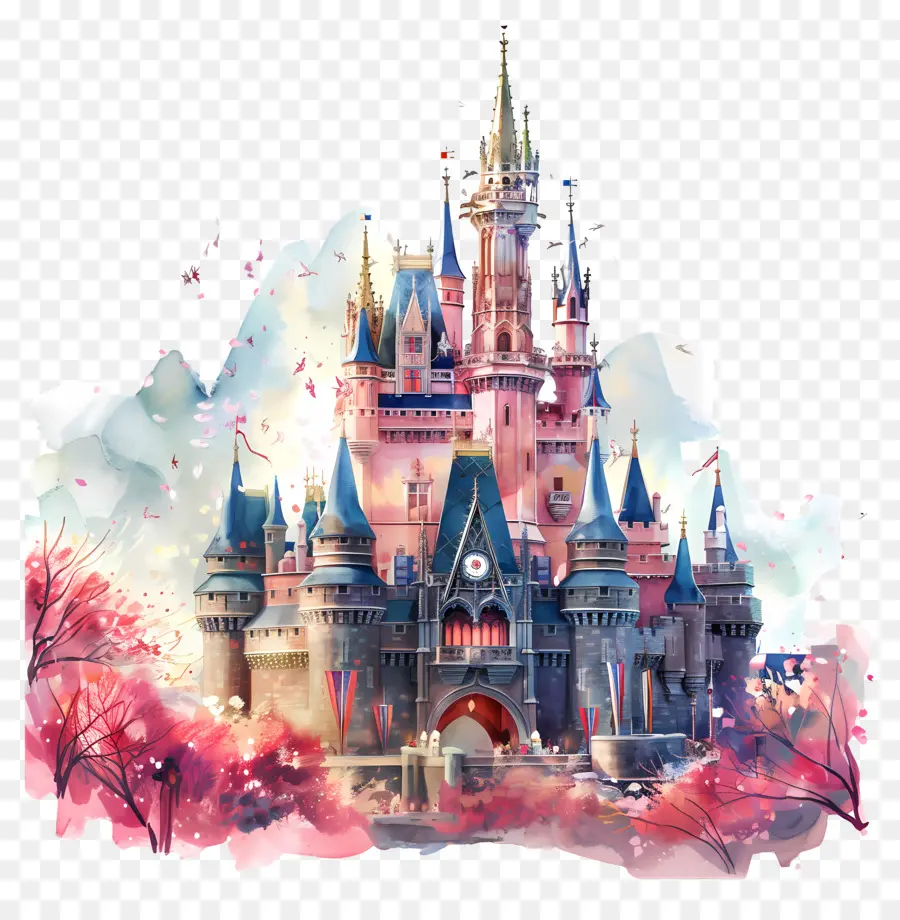 El Castillo De Disney，El Castillo De Cenicienta PNG