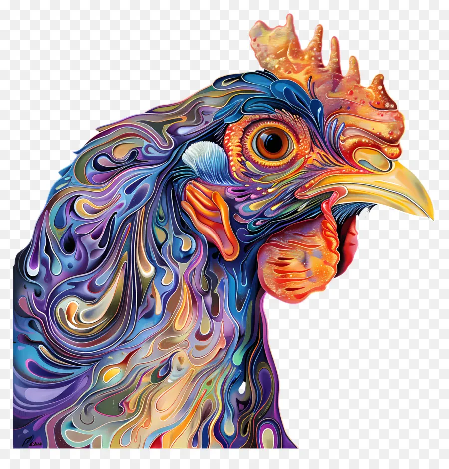 Iridiscencia，Pollo PNG