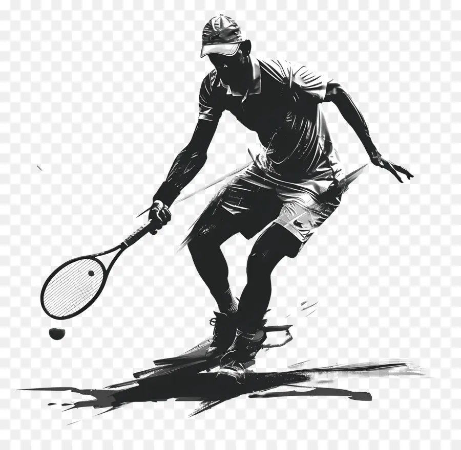 Tenis Hombre Silueta，Tenis PNG