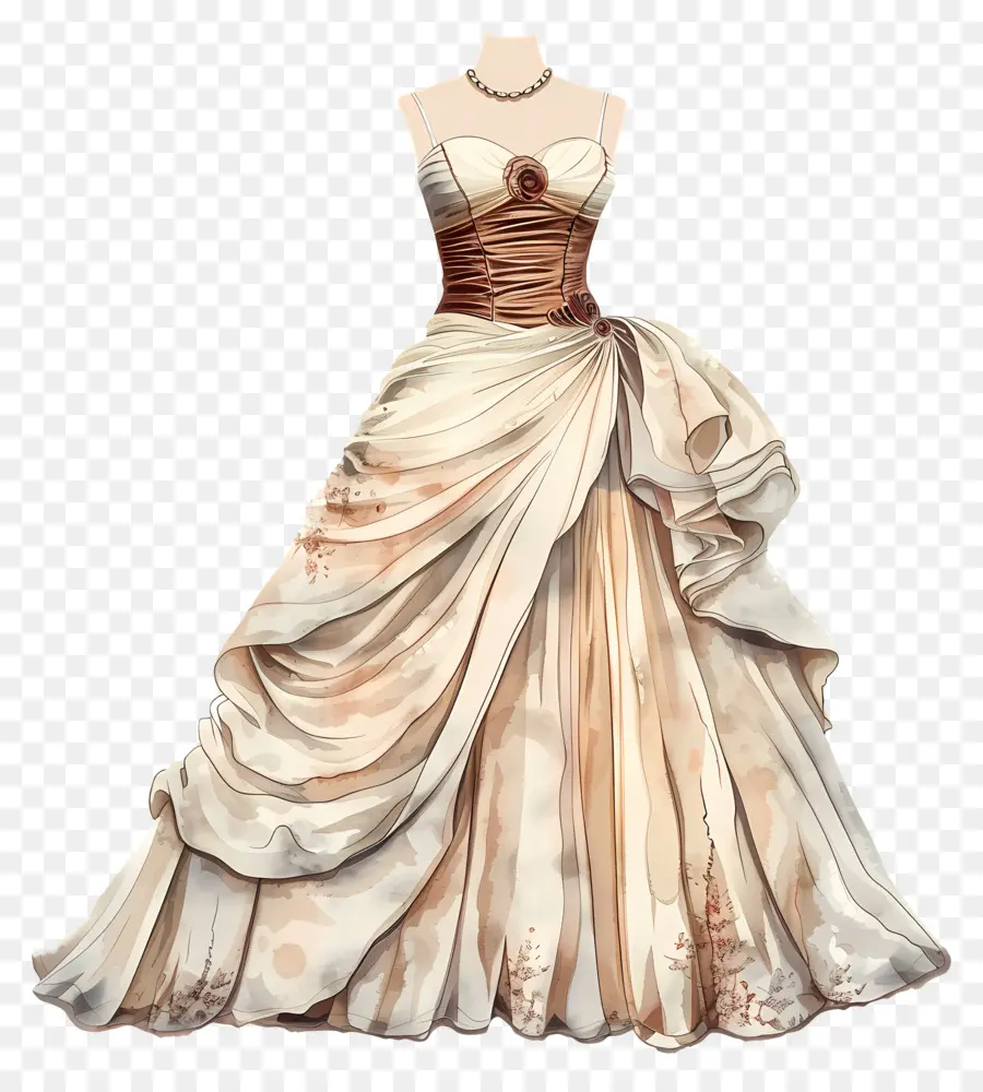 Vestido De Novia De Vestidos De Noche，Vestido De Novia PNG