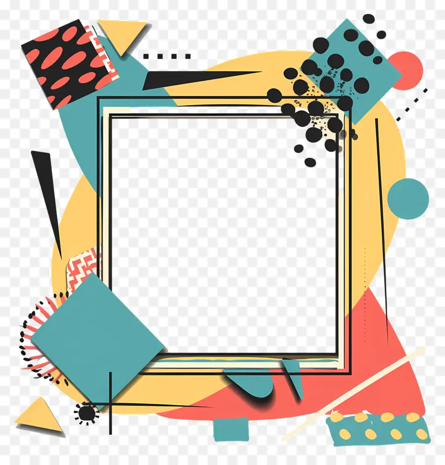 Wooden Frame，El Arte Abstracto PNG