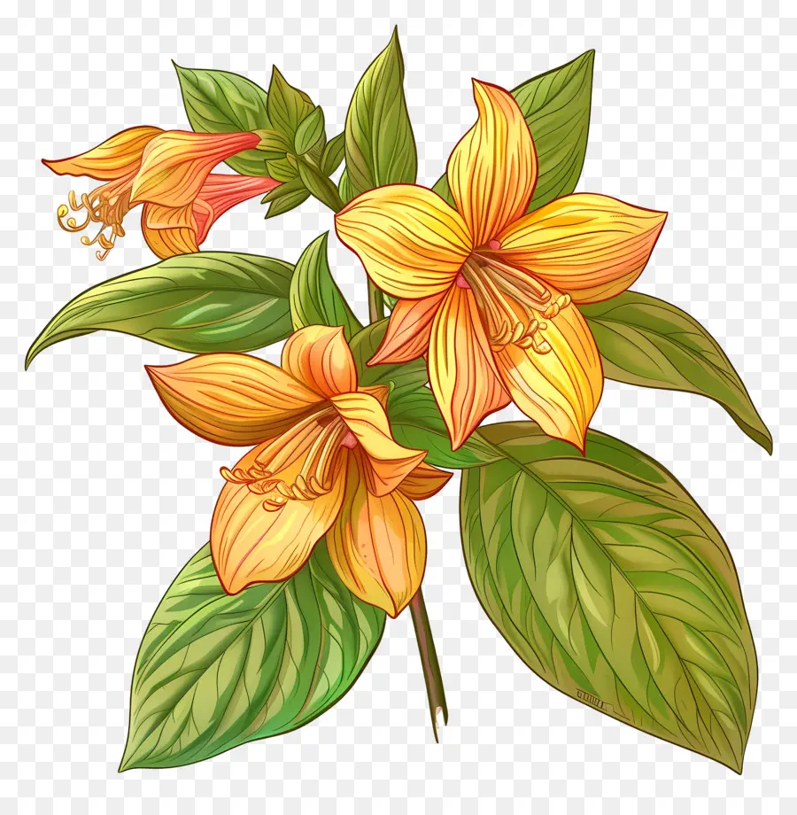 Flor De Bálsamo，Flor De Naranja PNG