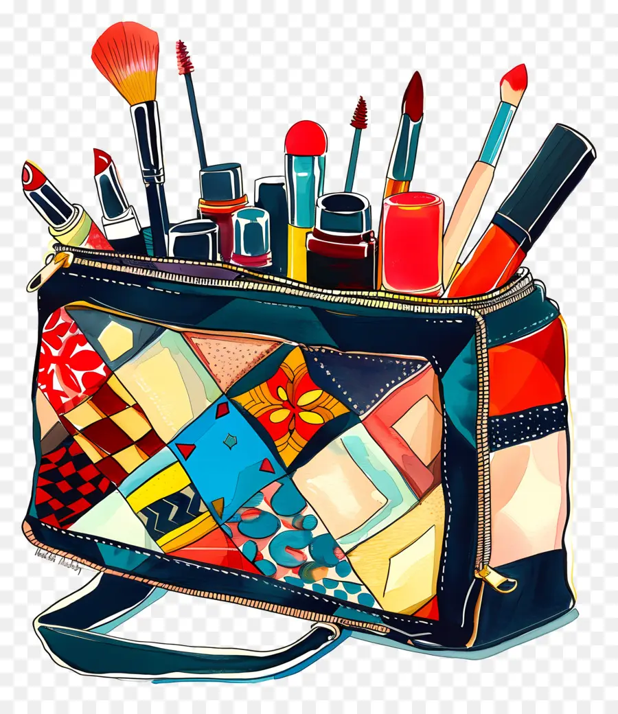 Bolsa De Maquillaje，Maquillaje PNG