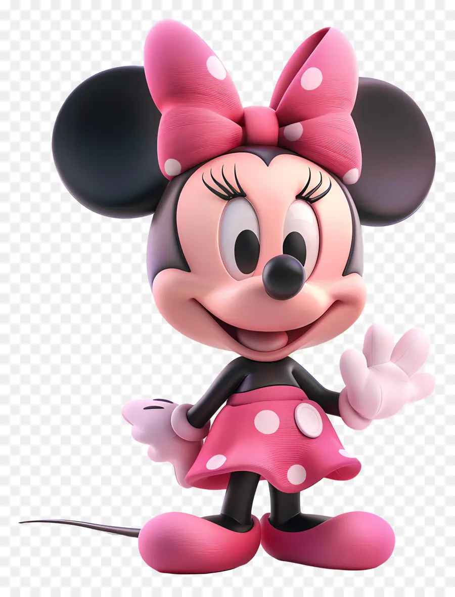 Ratón Minnie Rosa，Minnie Mouse PNG