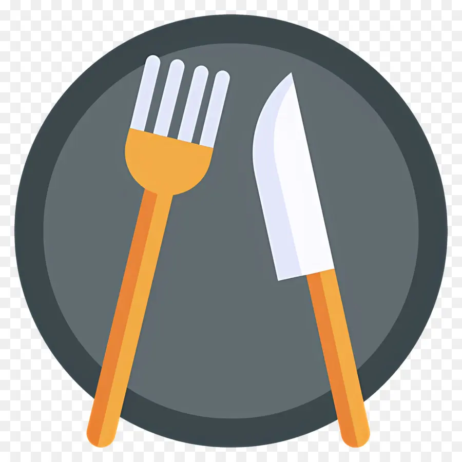 Logotipo De Comida，Tenedor Y Cuchillo PNG