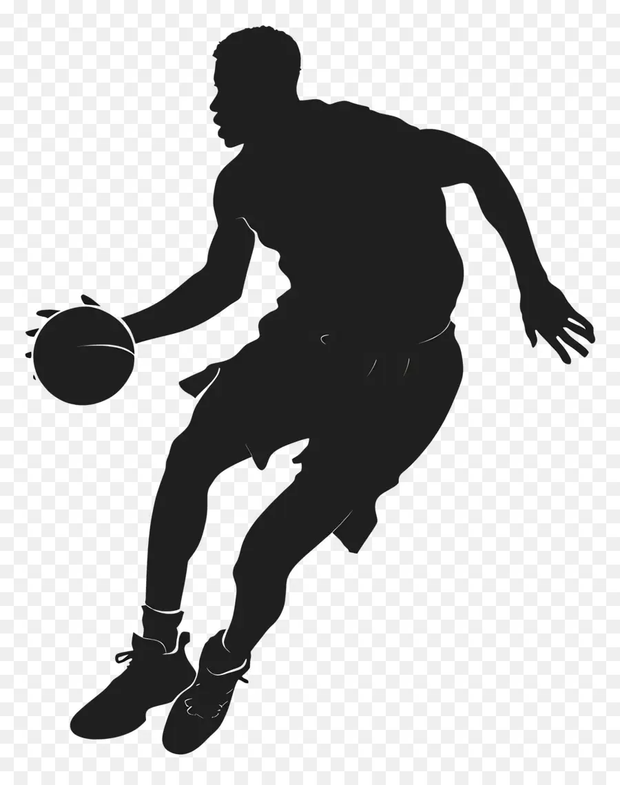 Silueta De Baloncesto，Baloncesto PNG