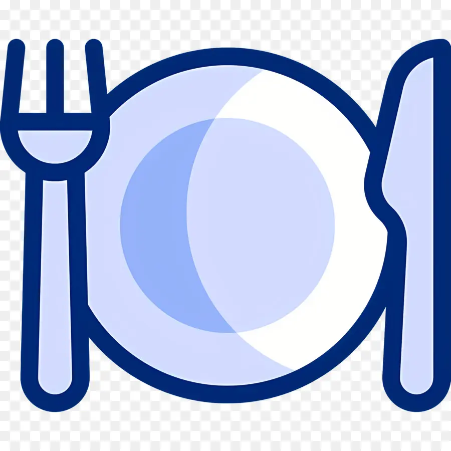 Logotipo De Comida，Plato Y Cubiertos PNG