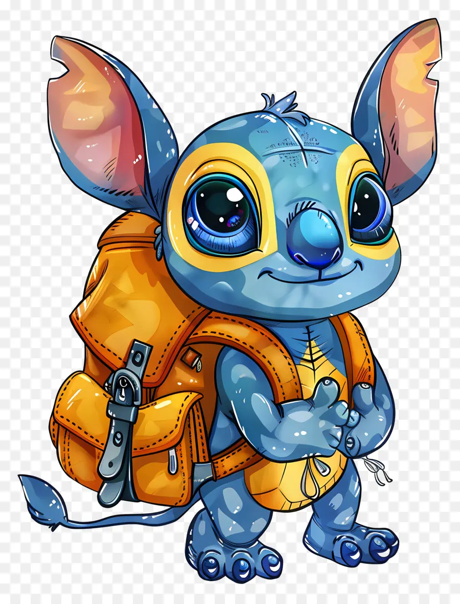 Puntada，Extraterrestre Azul PNG