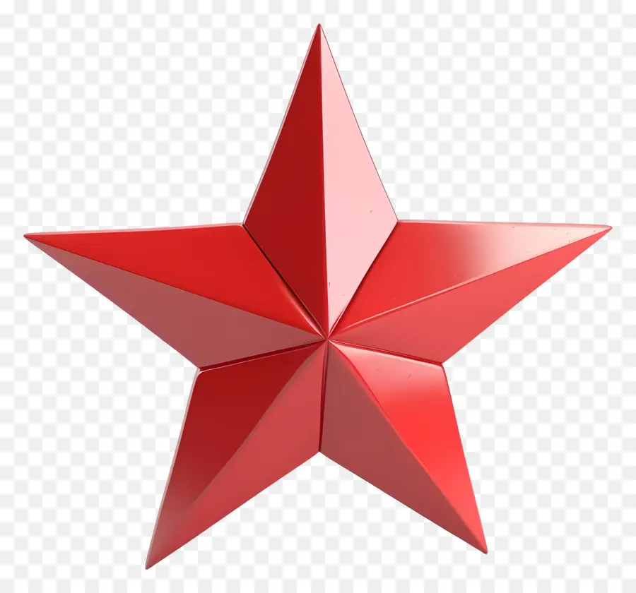 Estrella Roja，Triángulo Al Revés PNG