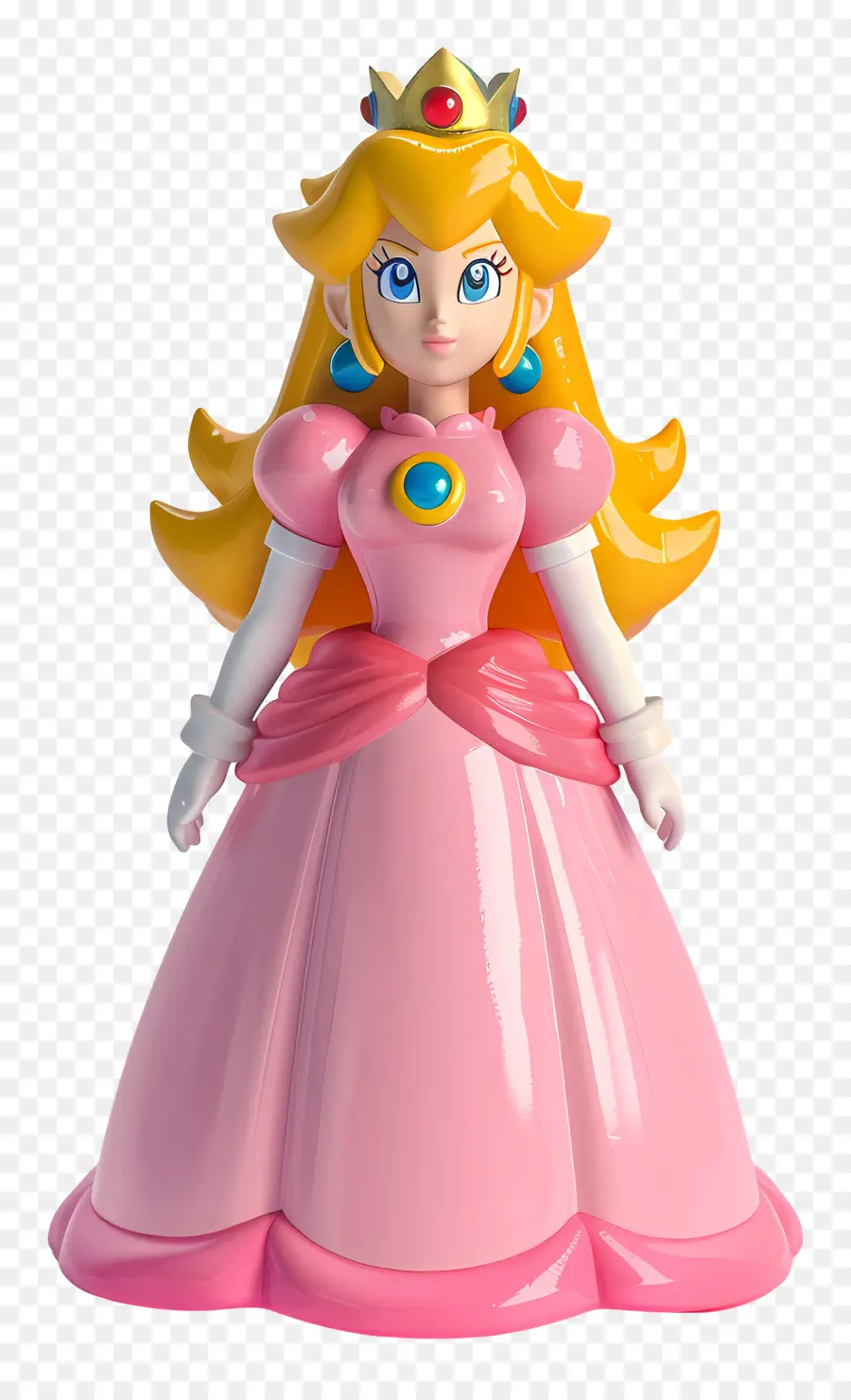 La Princesa Peach，Muñeca PNG