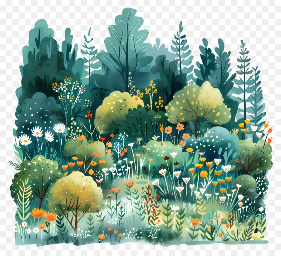 Bosque Exuberante，Bosque PNG