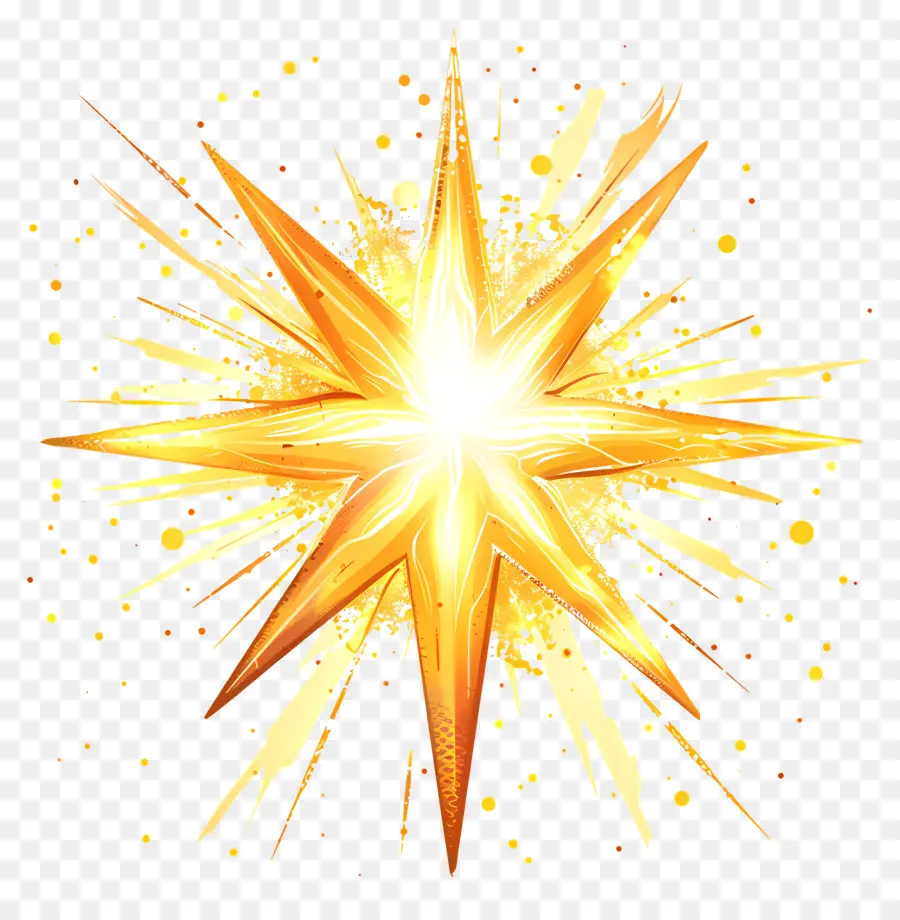 Estrella Brillante，Starburst PNG