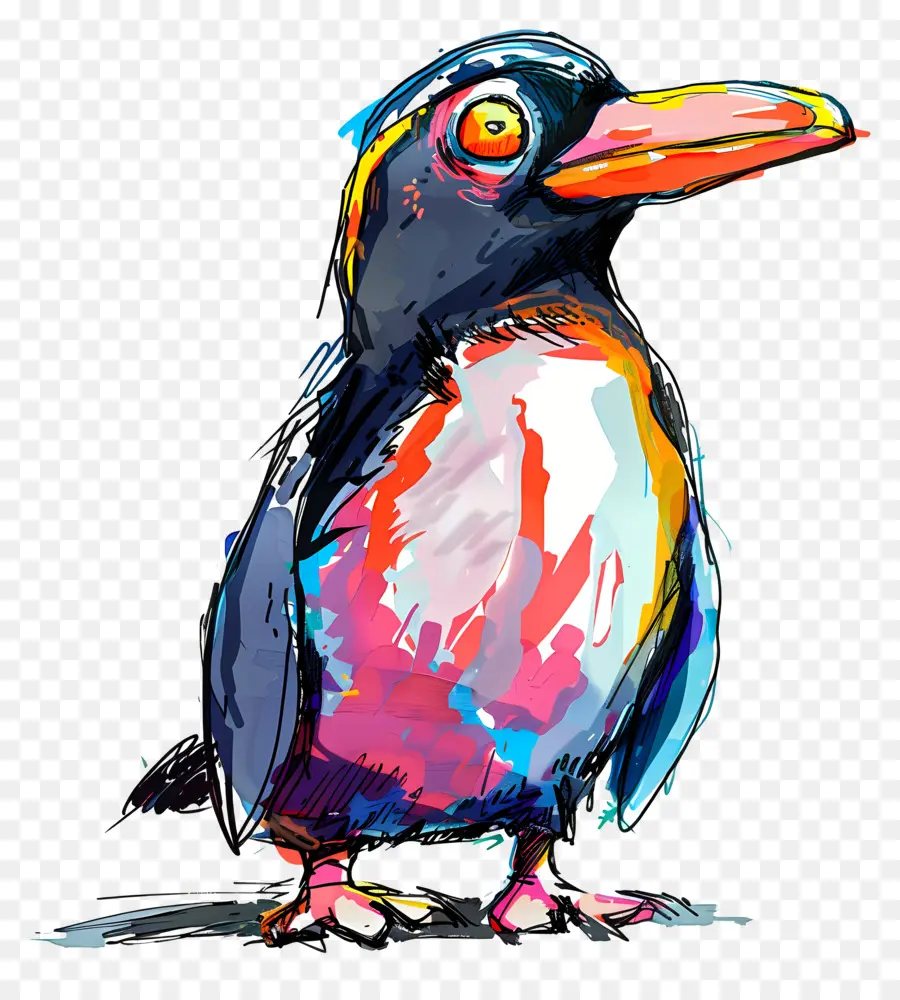 Dibujos Animados De Pingüinos，Pingüino PNG