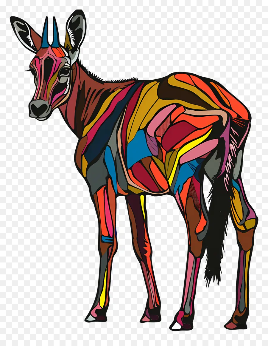 Okapi，Jirafa PNG