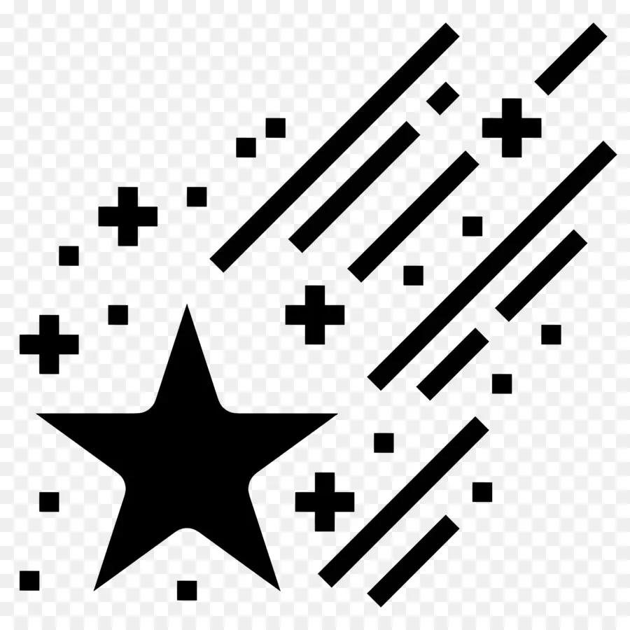 Logotipo De La Estrella，Oscuro PNG