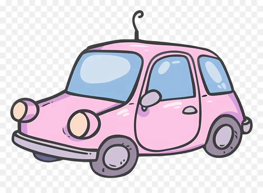 Doodle Coche，Dibujos Animados De Coches PNG