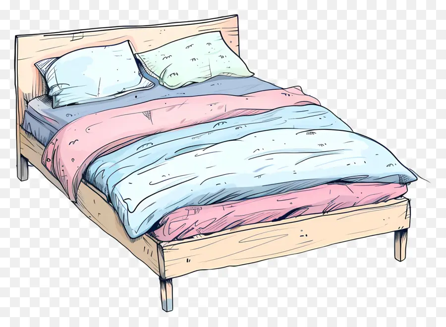 Cama，Cama Acogedora PNG