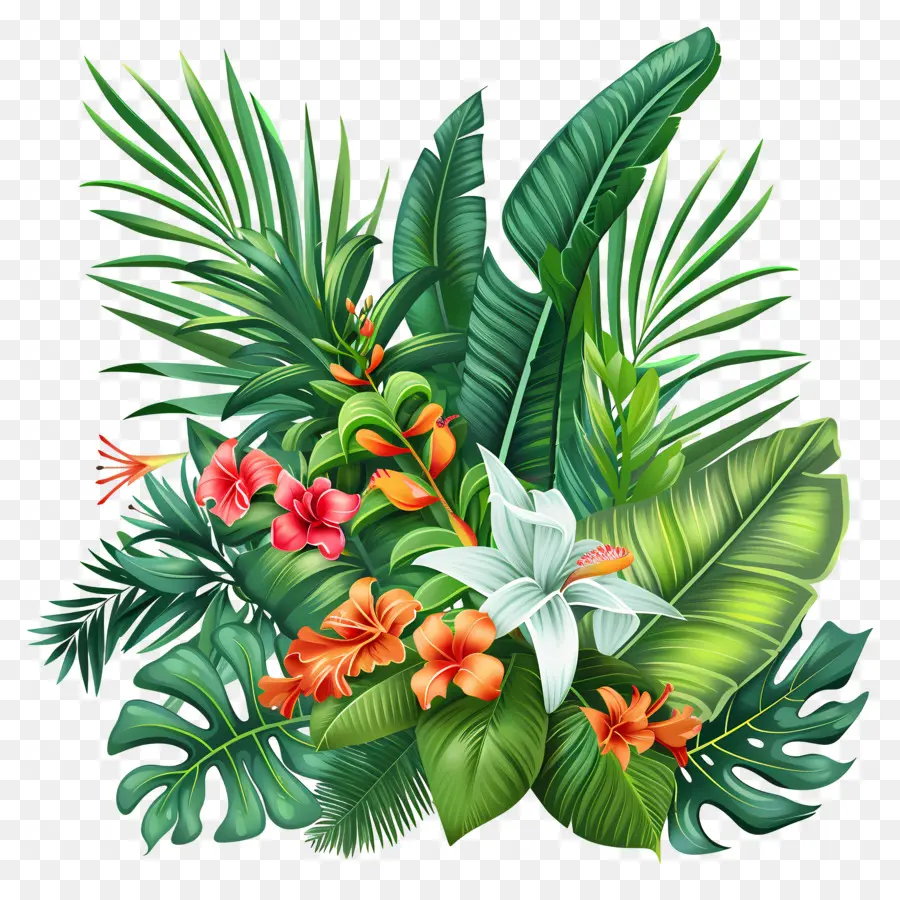 La Vegetación Tropical，La Selva Tropical PNG