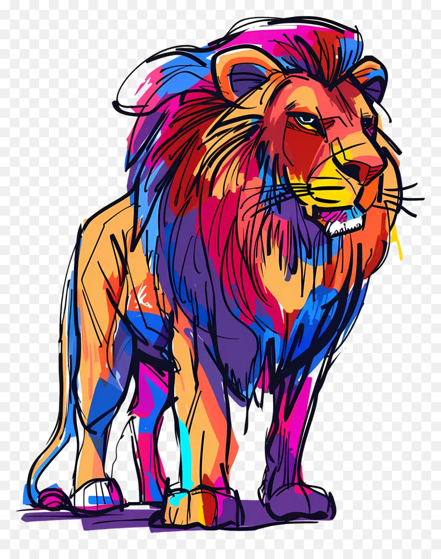 De Dibujos Animados De León，León PNG