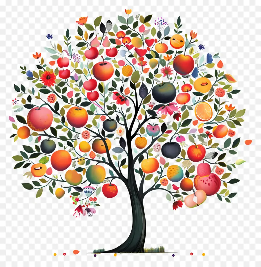 árbol De La Fruta，Frutas PNG